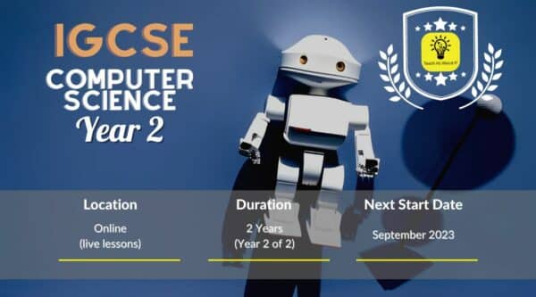 iGCSE Computer Science Distance Learning - Year 2