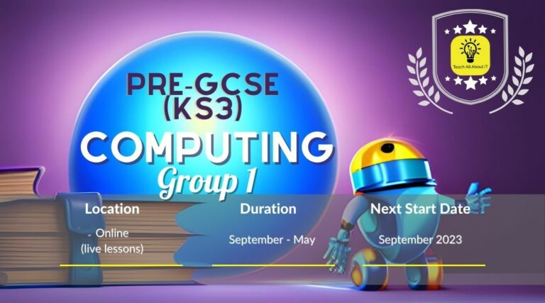Pre-GCSE Computing (KS3) – Group 1