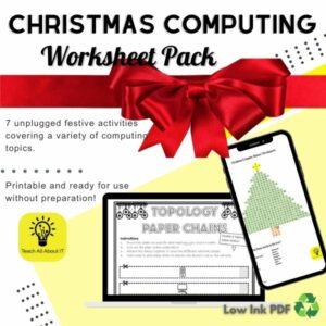 Christmas Computing Worksheet Pack