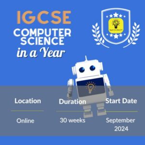 iGCSE Computer Science - Condensed in 1 Year